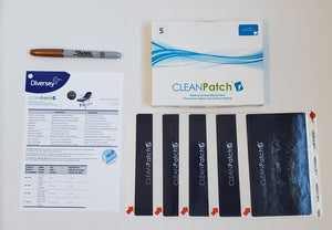 Large Rectangle CLEANPatch® 3.5"x6" SKU 12003